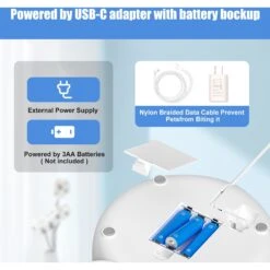 Bueteka Smart Feed Automatic Programmable Anti-Jamming Food Design Timed Cat Feeder, 4-lit -Cat Supplies 815886 PT4. AC SS1800 V1685651240