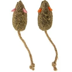 SmartyKat Instincts Mouser Mayhem HappyNip Silvervine & Catnip Compressed Cat Toy, 2-pack -Cat Supplies 847158 PT6. AC SS1800 V1683729162