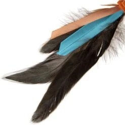 SmartyKat Instincts Crazy Coil Springy Cat Toy With Fringe & Detachable Feather Cat Toy -Cat Supplies 847222 PT3. AC SS1800 V1683729199