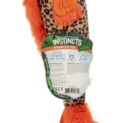 SmartyKat Instincts Fin Frenzy Crinkle Plush Kicker With HappyNip Silvervine & Catnip Cat Toy -Cat Supplies 847270 PT6. AC SS1800 V1683728646