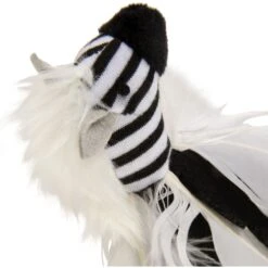 SmartyKat Instincts Zingy Zebra Feathered Toss & Chase With HappyNip Silvervine & Catnip Cat Toy -Cat Supplies 847318 PT3. AC SS1800 V1683728621