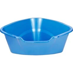 Van Ness High Side Corner Cat Litter Pan, Blue -Cat Supplies 86334 PT2. AC SS1800 V1536765244