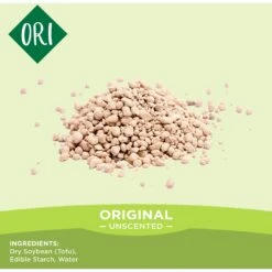 O.R.I./GRAYSTONE NATURAL Granular Tofu Uncented Cat Litter For Automatic Self-cleaning Litter Box Robots, 18-lb Bag, Case Of 4 -Cat Supplies 867382 PT4. AC SS1800 V1687887272