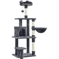 Yaheetech 57-in Cat Tree For Indoor Cats 11 Yaheetech 57-in Cat Tree For Indoor Cats -Cat Supplies 871742 PT2. AC SS1800 V1686250560
