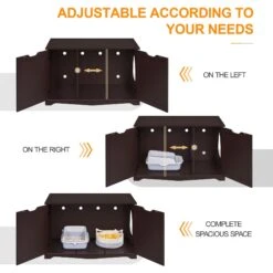 Yaheetech Cat Litter Box Enclosure 11 Yaheetech Cat Litter Box Enclosure -Cat Supplies 871886 PT4. AC SS1800 V1686248900