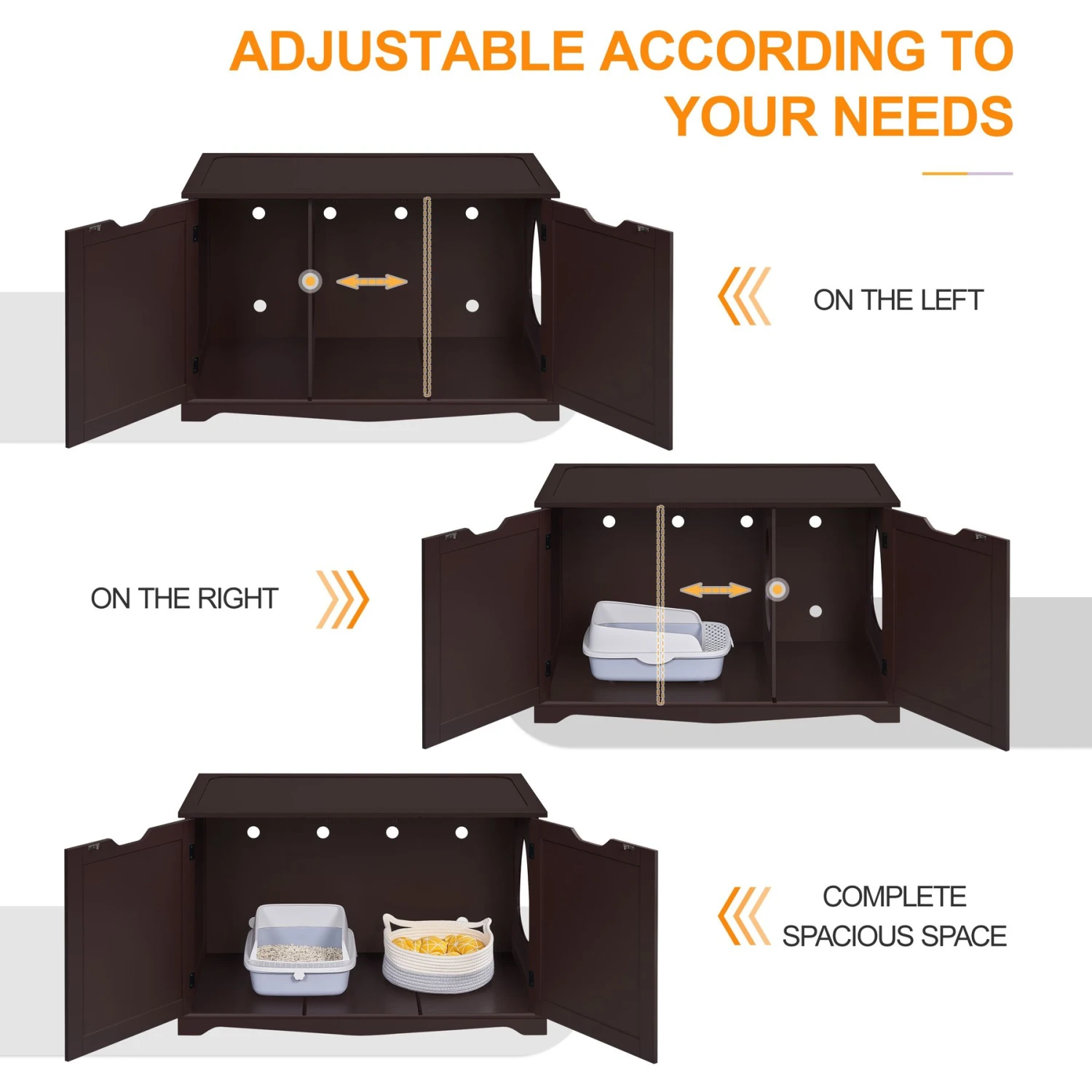 Yaheetech Cat Litter Box Enclosure 5 Yaheetech Cat Litter Box Enclosure - Image 5