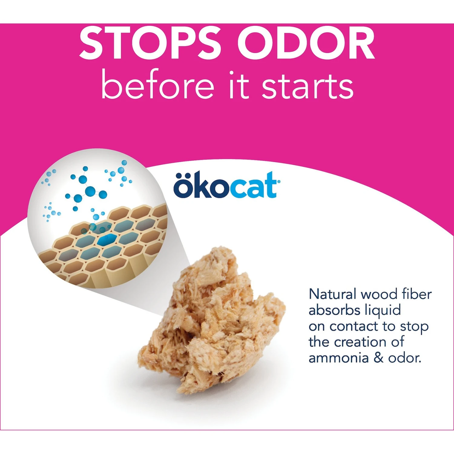 Okocat Super Soft Clumping Wood Unscented Cat Litter 4 Okocat Super Soft Clumping Wood Unscented Cat Litter - Image 4