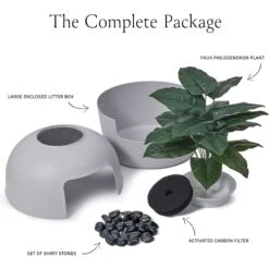 Bundle & Bliss Secret Litter Box Hidden Cat Litter Box Plant -Cat Supplies 897430 PT7. AC SS1800 V1687885964