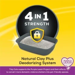Tidy Cats 4-in-1 Scented Clumping Clay Cat Litter -Cat Supplies 89881 PT3. AC SS1800 V1701881717