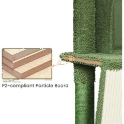 Yaheetech Cactus 42-in Plush Cat Tree -Cat Supplies 899510 PT7. AC SS1800 V1687964377