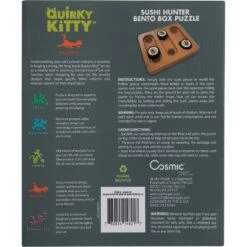 Quirky Kitty Bento Box Puzzle Cat Toy -Cat Supplies 900086 PT4. AC SS1800 V1689017081