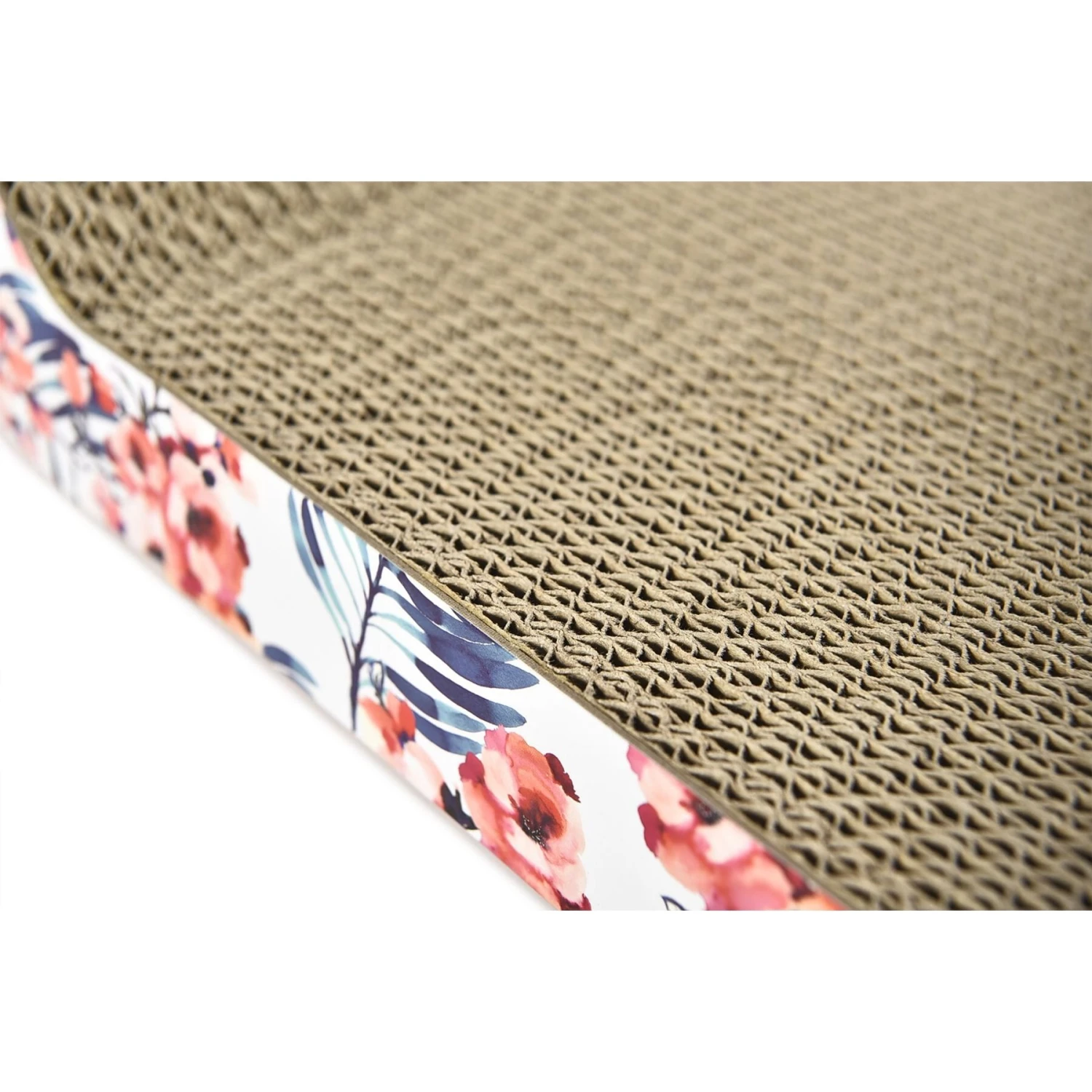 Max & Marlow Curled Side Corrugate Cat Scratcher 5 Max & Marlow Curled Side Corrugate Cat Scratcher - Image 5