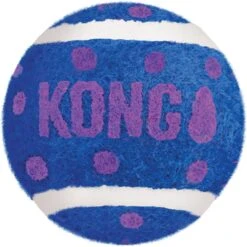 KONG Tennis Balls With Bells Cat Toy