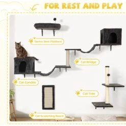 Coziwow Wall Mounted Cat Shelves -Cat Supplies 918590 PT4. AC SS1800 V1689971338