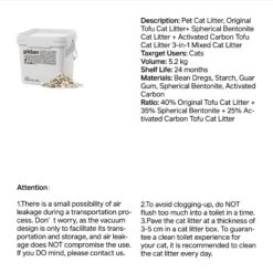 Pidan 3-in-1 Blend Cat Litter, 11.46-lb Bucket -Cat Supplies 922934 PT8. AC SS1800 V1693317636
