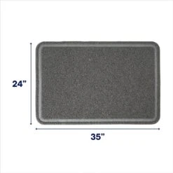 Frisco High Sided Cat Litter Box, Extra Large & Frisco Rectangular Cat Litter Mat -Cat Supplies 933398 PT7. AC SS1800 V1692305571