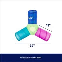 Frisco Foldable Play Tri-Tunnel Cat Toy & Frisco Butterfly Cat Tracks Cat Toy 11 Frisco Foldable Play Tri-Tunnel Cat Toy & Frisco Butterfly Cat Tracks Cat Toy -Cat Supplies 933438 PT2. AC SS1800 V1692304491