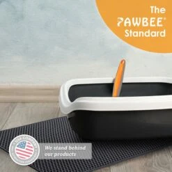 PAWBEE Cat Litter Mat, 30 X 24-in -Cat Supplies 944870 PT7. AC SS1800 V1693315515