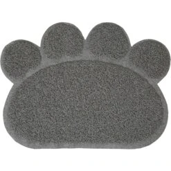 Van Ness Enclosed Cat Litter Pan & Frisco Paw Shaped Cat Litter Mat -Cat Supplies 947414 PT4. AC SS1800 V1693925030