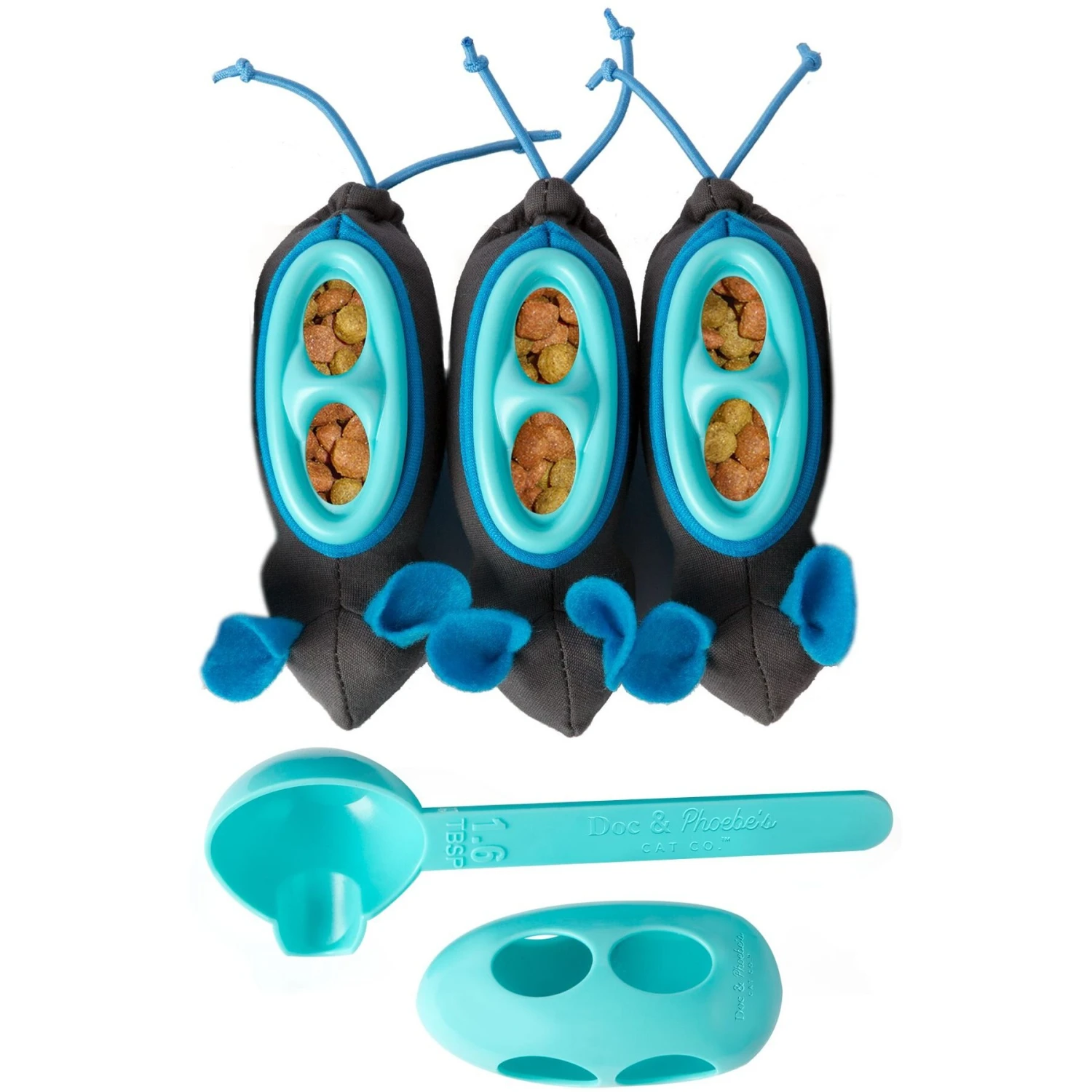 Nina Ottosson By Outward Hound Buggin' Out Puzzle & Play Cat Toy & Doc & Phoebe's Cat Co. Indoor Hunting Cat Feeder Kit 6 Nina Ottosson By Outward Hound Buggin' Out Puzzle & Play Cat Toy & Doc & Phoebe's Cat Co. Indoor Hunting Cat Feeder Kit - Image 6