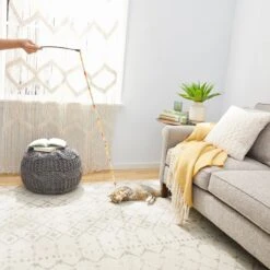 Frisco Fabric Teaser Wand Cat Toy & Frisco Bird With Feathers Teaser Wand Cat Toy With Catnip -Cat Supplies 962094 PT4. AC SS1800 V1694782977