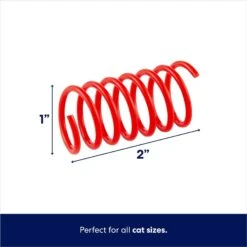 Frisco Colorful Springs Cat Toy & Frisco Bird With Feathers Teaser Wand Cat Toy With Catnip -Cat Supplies 962126 PT3. AC SS1800 V1694782921