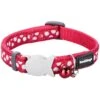 Red Dingo White Spots On Cat Collar